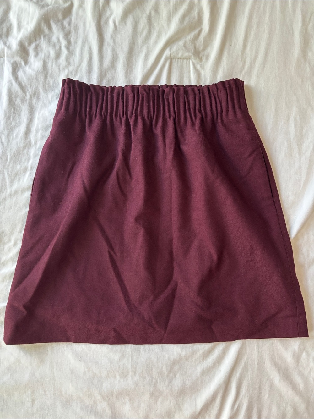J. Crew Burgundy Women's Skirt